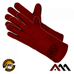 RĘKAWICE ARTMAS REFLEX-RED SKÓRZANE...