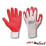 RĘKAWICE ARTMAS RWNYL RED KAT 1 DZIANE...
