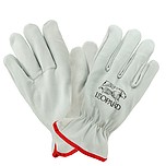 RĘKAWICE LEOPARD CAŁOSKÓRZANE LICO...